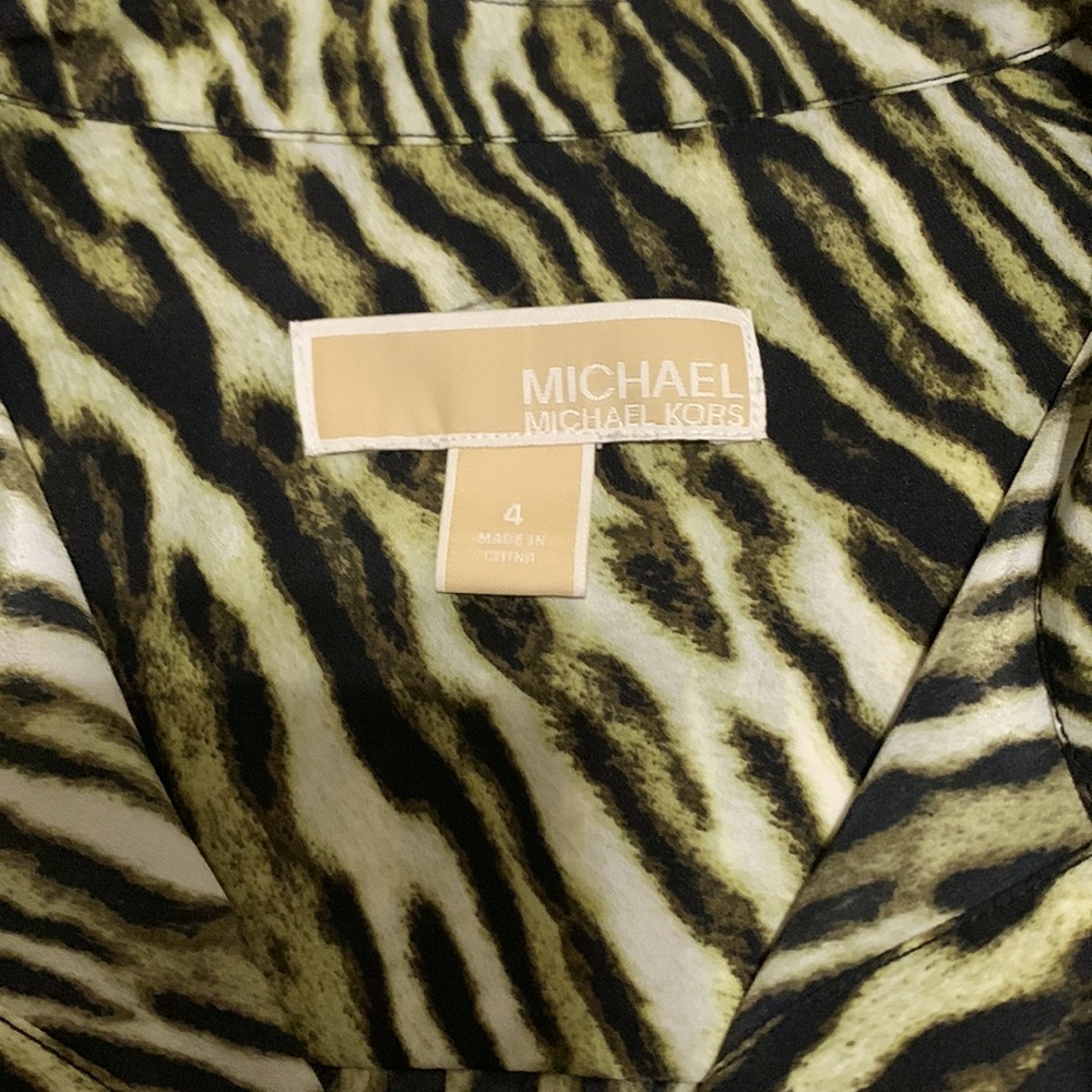 Michael Kors Animal Print Dress - Picture 2 of 4